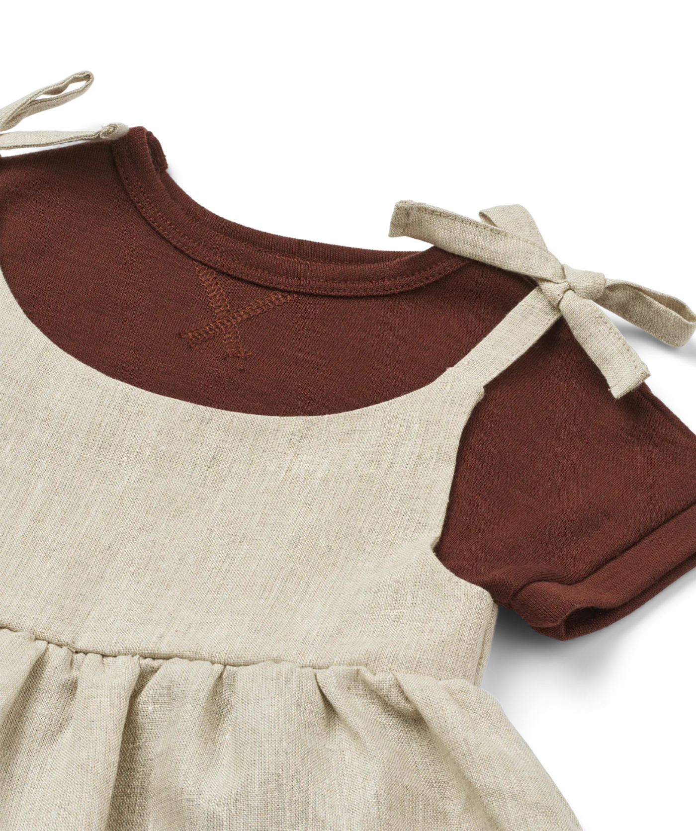 Linen Dress - Nature
