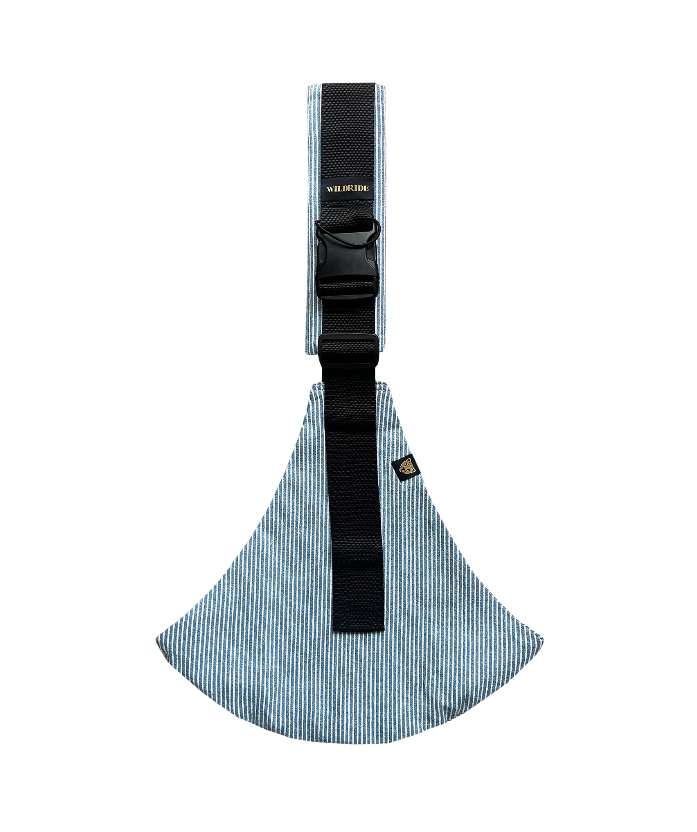 Kleinkindertrage - Light denim stripe