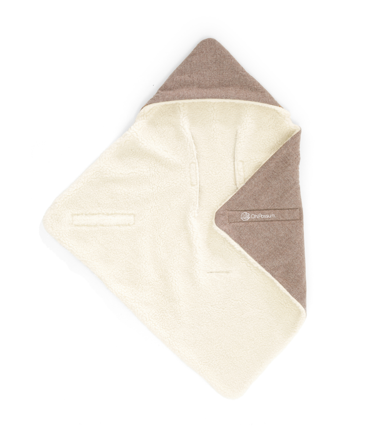 Einschlagdecke Koala 100% Merinowolle - Beige