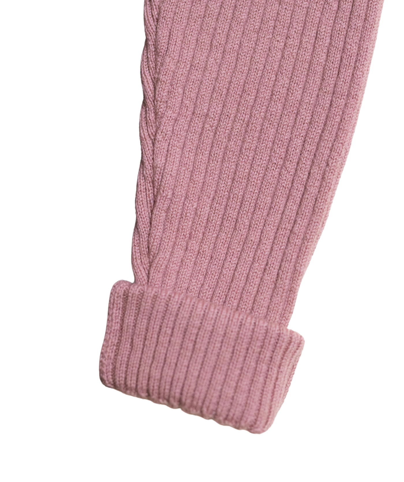 The Woolly Leggings 100% Merino Wool - Rose