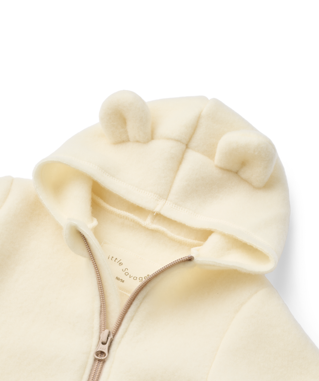 Overall aus gebürsteter Wolle