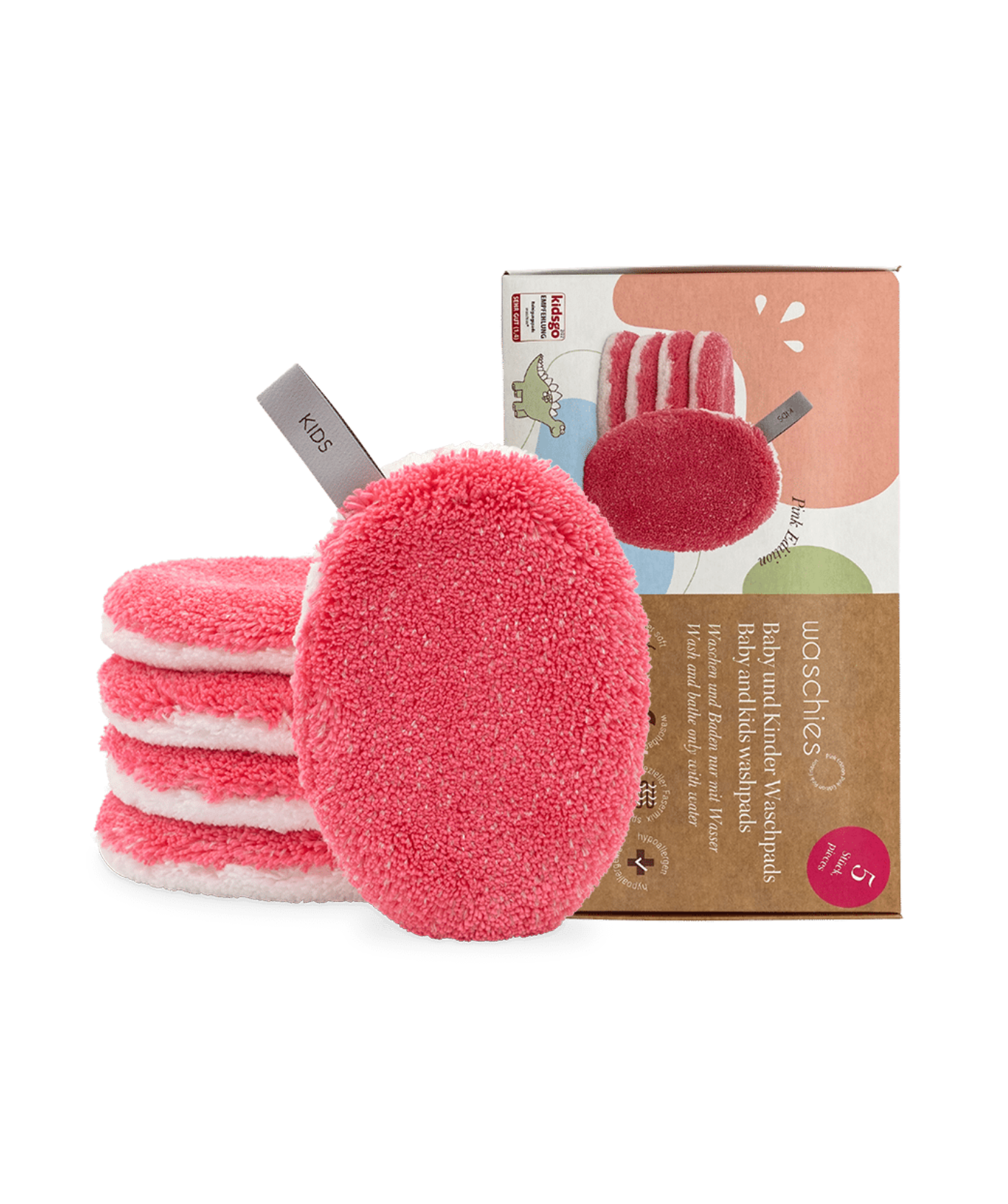 Baby- und Kinderwaschpads 5er-Set