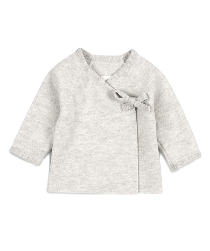 Fine-knitted slippers for tying - nut