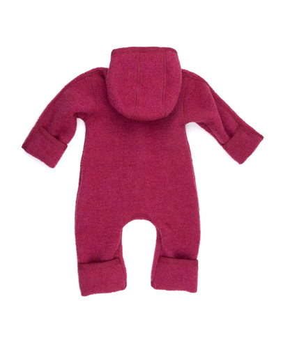 Wollwalkanzug 100% Bio-Schurwolle - Pink