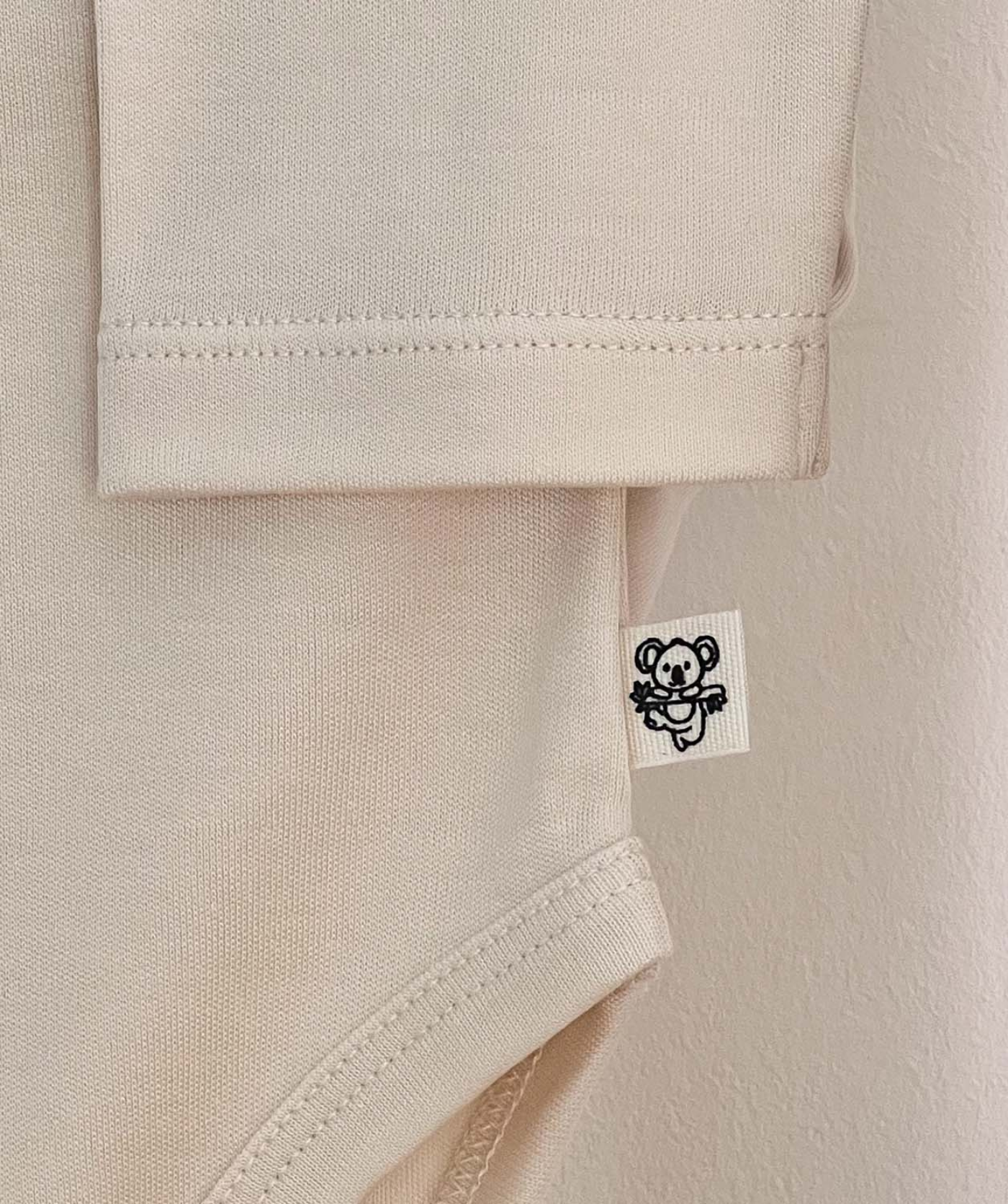 Body long sleeve 100% Lyocell - Cute Beige