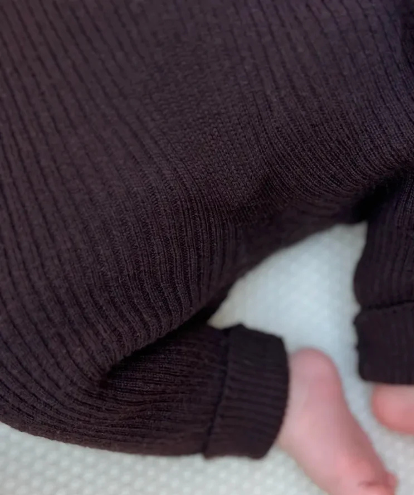 The Woolly Jumper 100% Merinowolle - Chocolate