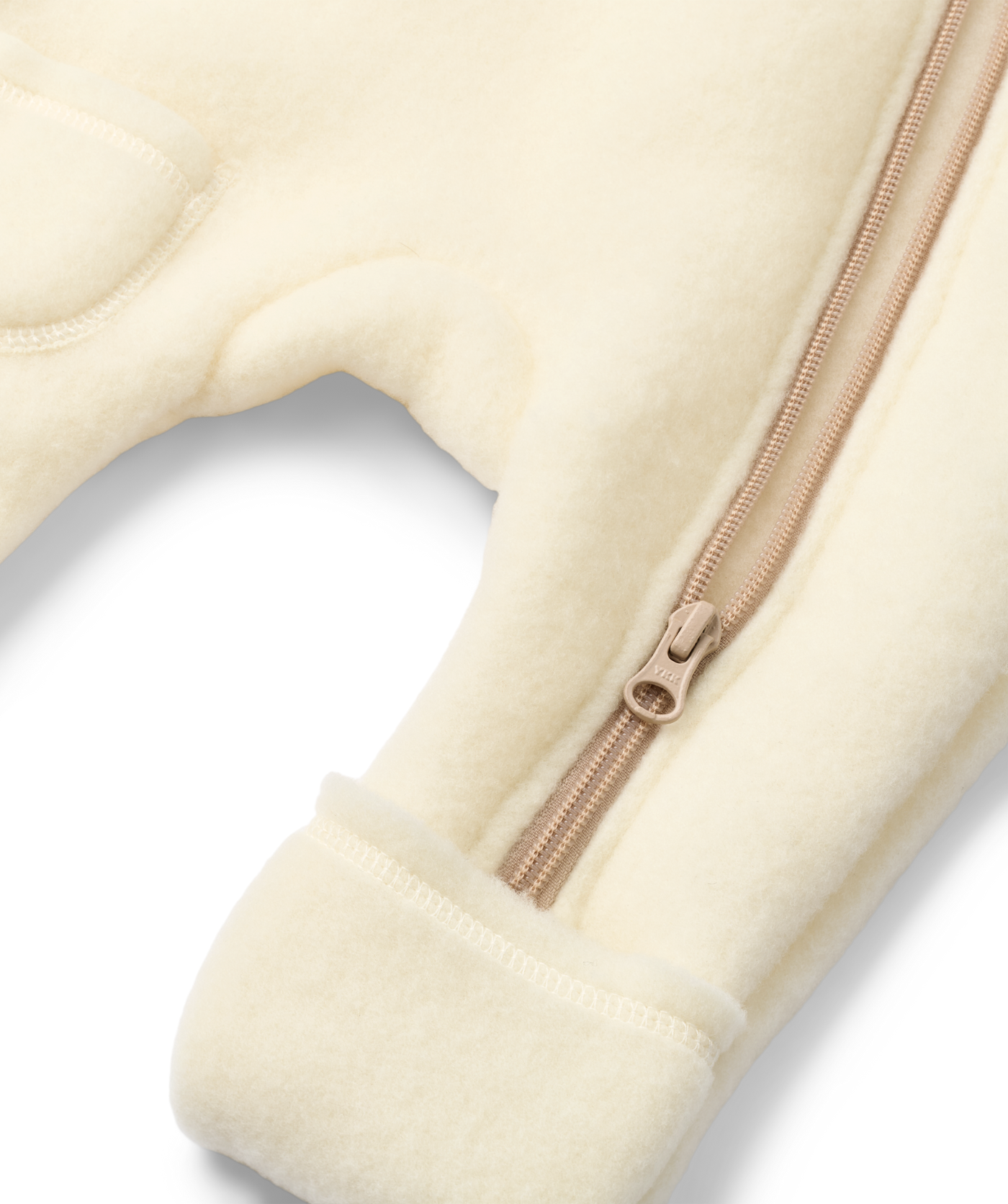 Overall aus gebürsteter Wolle