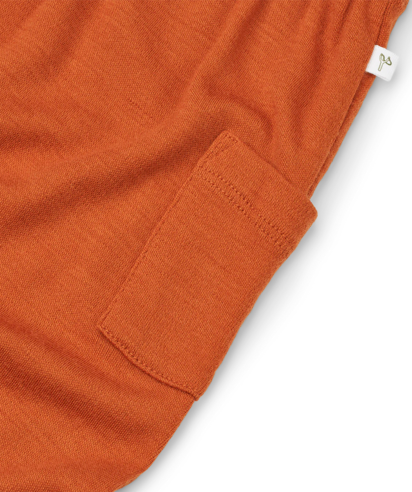 Combi Pants 100% Merino Wool - Rust