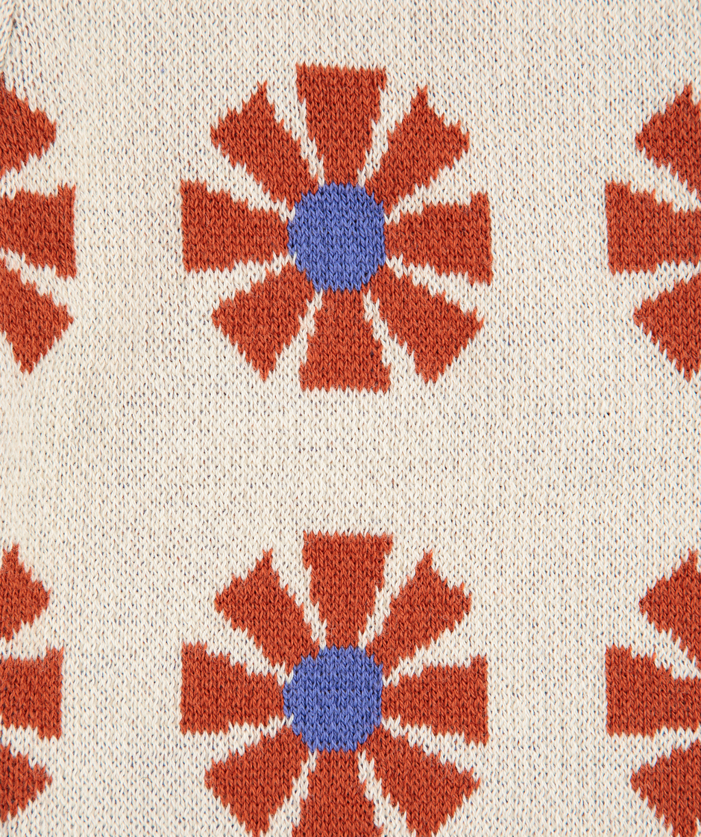 Kaleidoscope all over Jacquard Knitted Pants