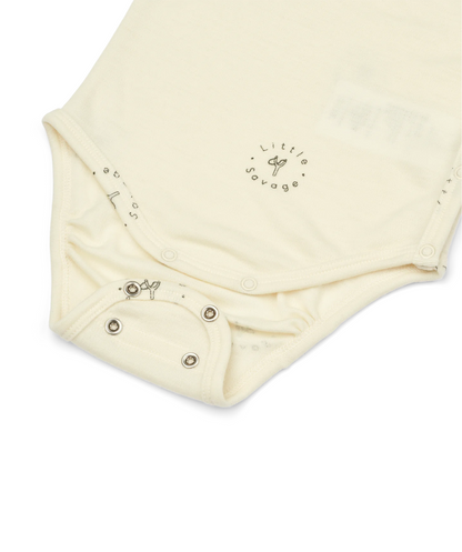 Kimono Body 100% Merinowolle - Stamp Agave
