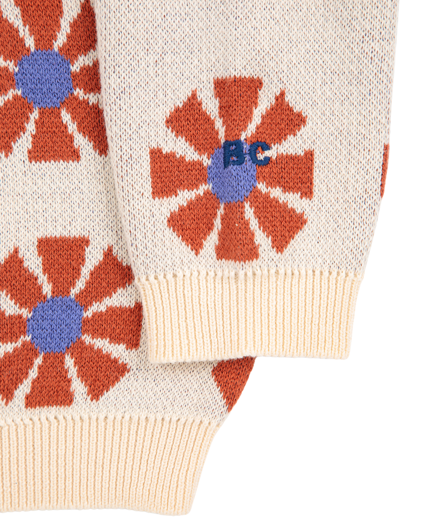 Kaleidoscope all over jacquard Jumper