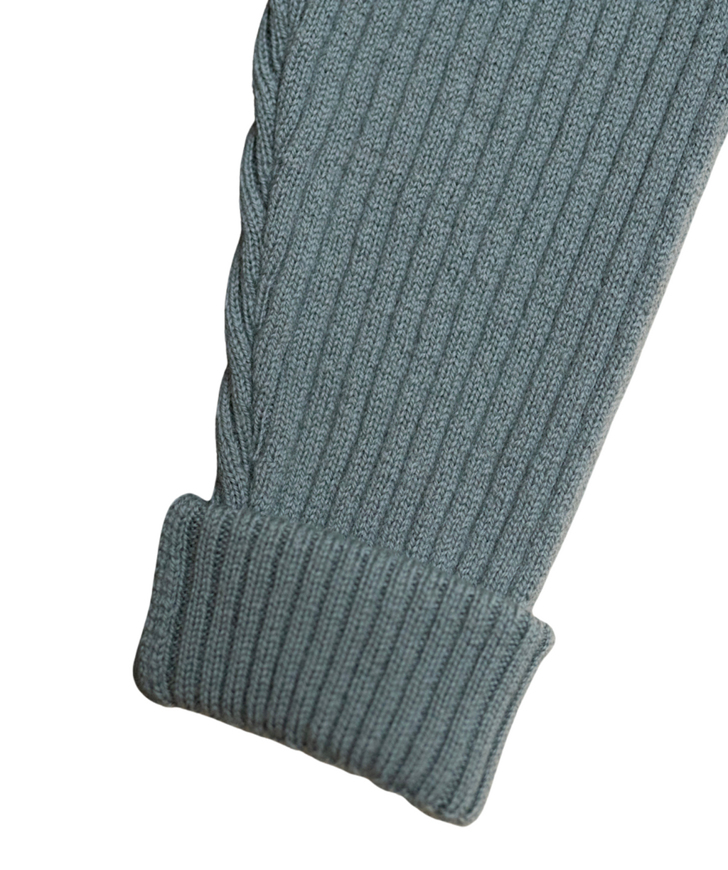 The Woolly Leggings 100% Merino Wool - Sage