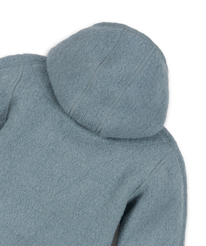 Wollwalkanzug 100% Bio-Schurwolle - Rauchblau