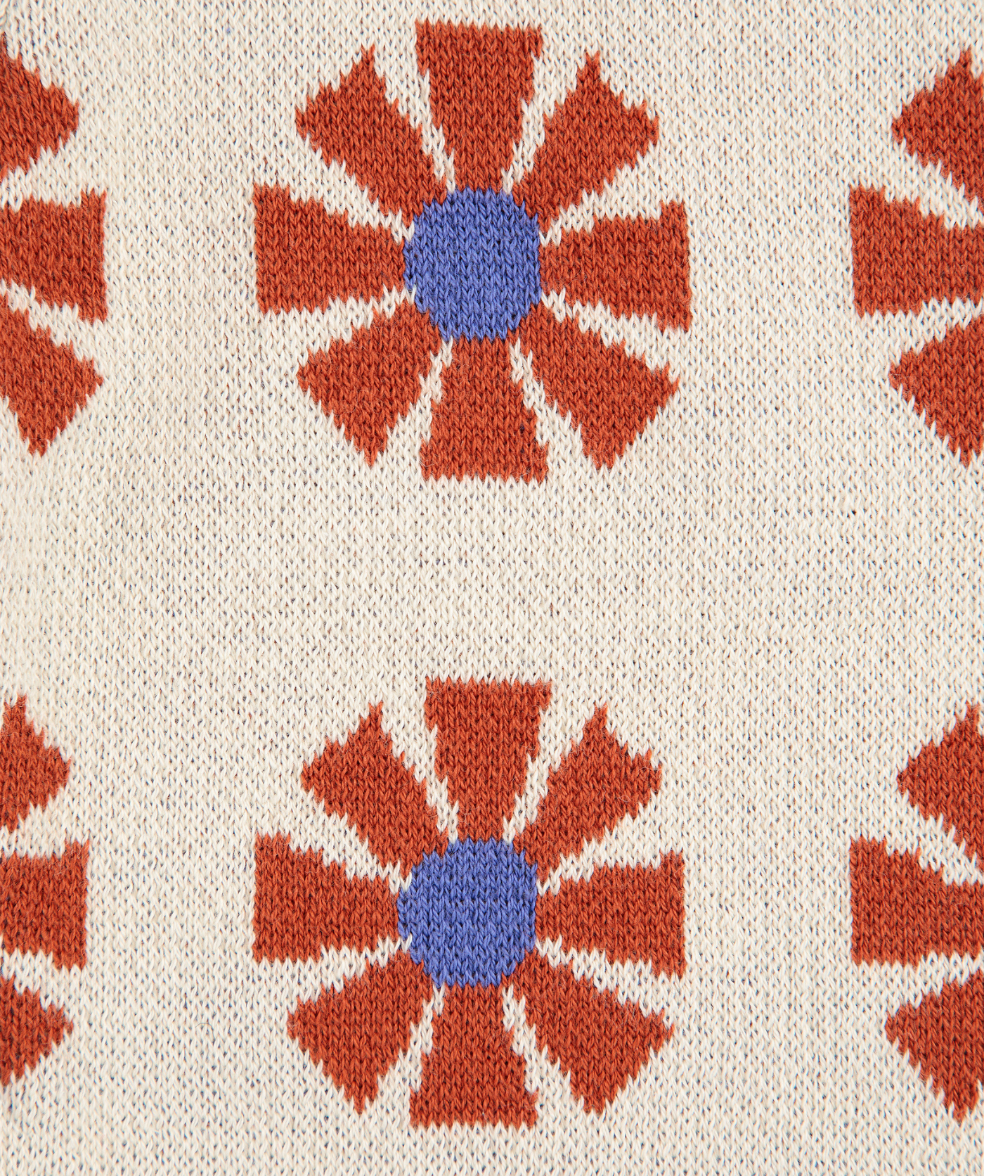 Kaleidoscope all over jacquard Jumper