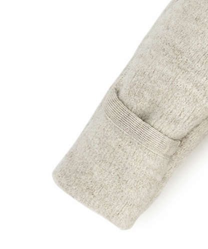 Wollwalkanzug 100% Bio-Schurwolle - Natur