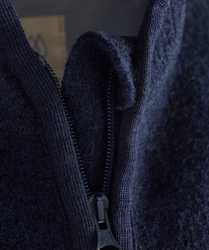 Walkjacke mit Reissverschluss