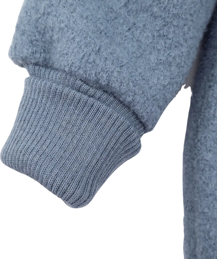 Walkjacke mit Reissverschluss