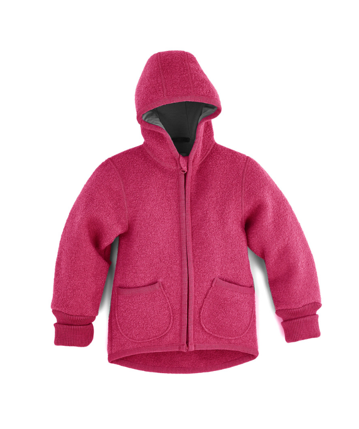 Walkjacke mit Reissverschluss