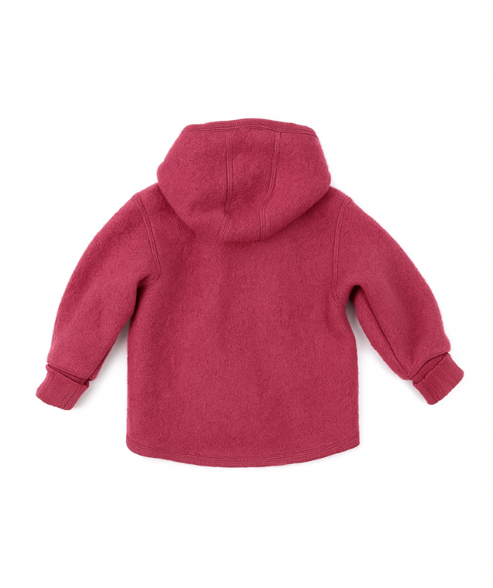 Walkjacke mit Reissverschluss - Pink