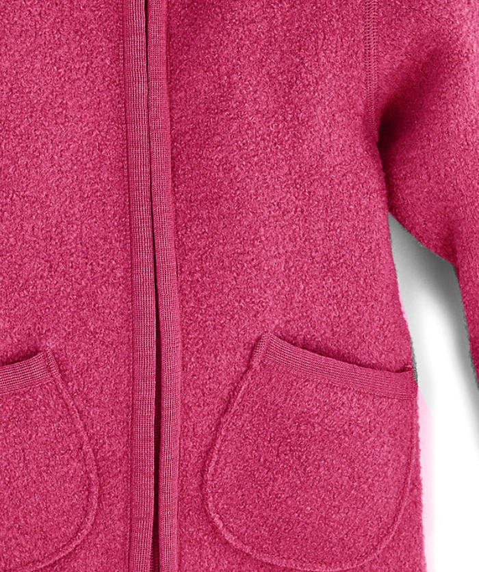 Walkjacke mit Reissverschluss