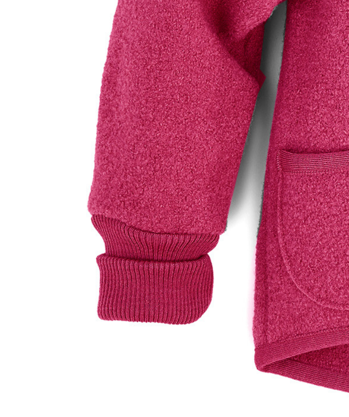 Walkjacke mit Reissverschluss