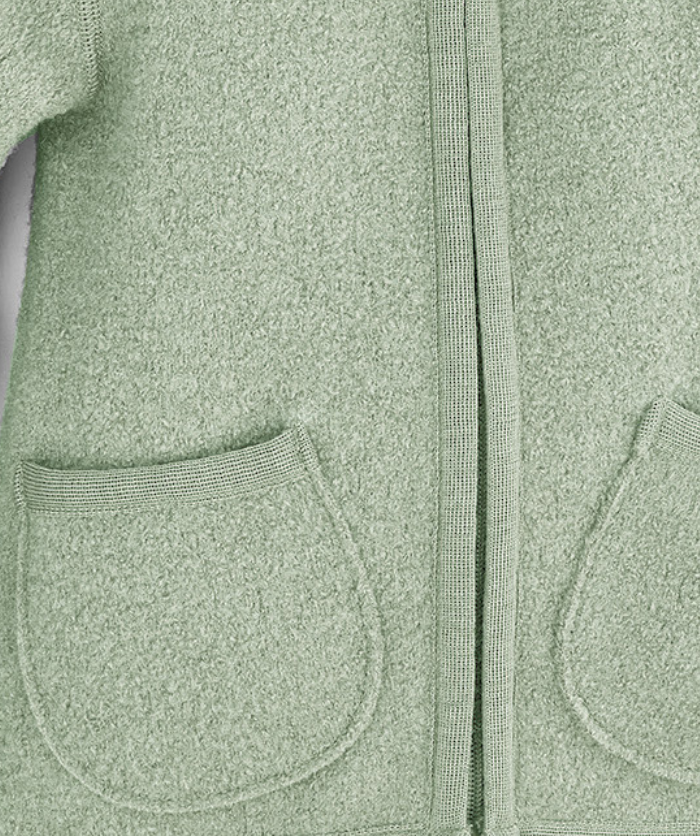 Walkjacke mit Reissverschluss